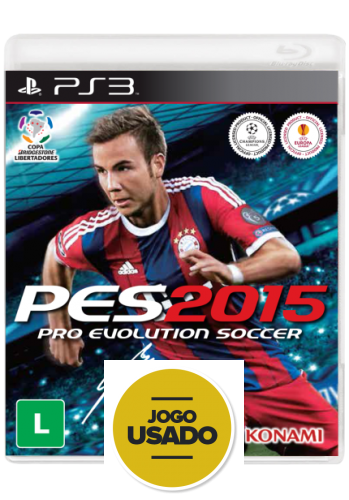 Pes 2015 (seminovo) - PS3